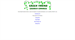 Desktop Screenshot of greenthumbgoodies.com